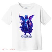 St. Michael The Archangel Iridescent 3d Art Toddler T-Shirt thumb 0