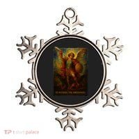 St. Michael The Archangel Digital Impasto Painting Ornament thumb 0