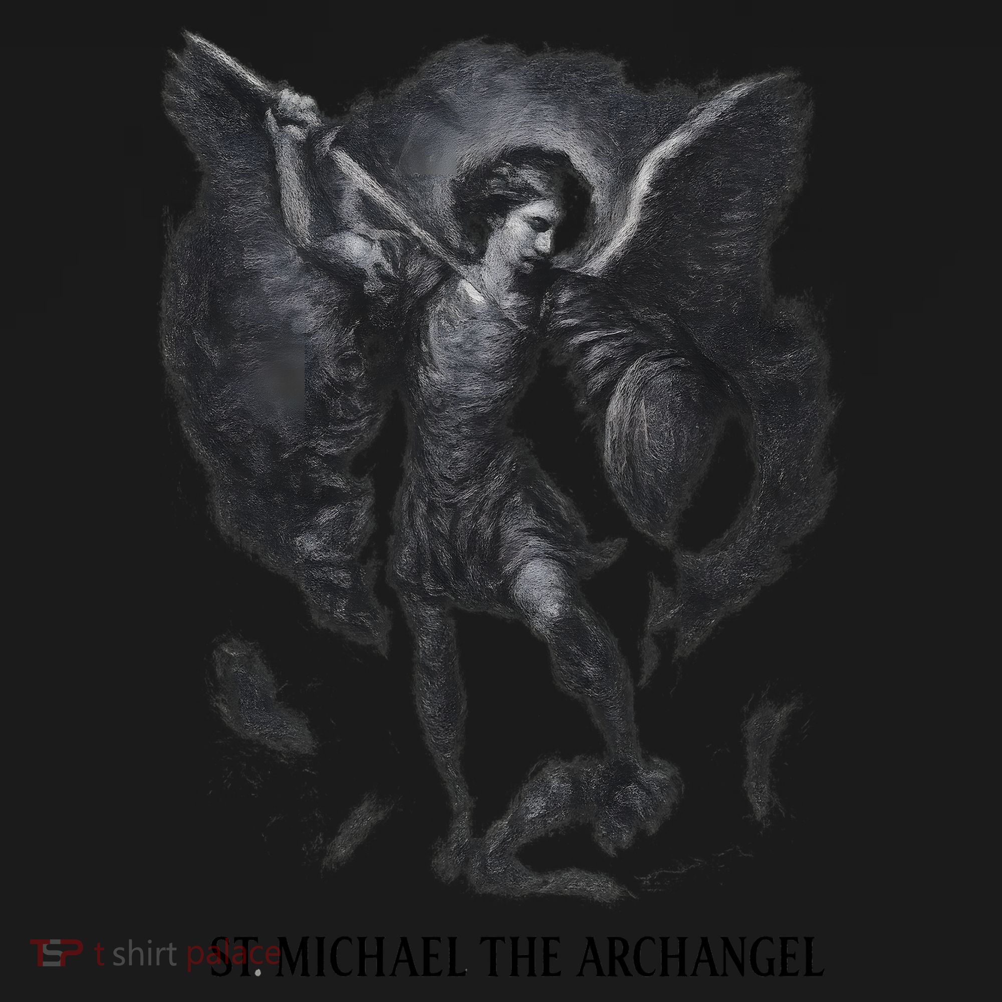 St. Michael The Archangel Cinematic Film Still Women's Hoodie