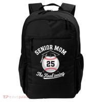 Senior Mom The Final Inning Baseball Mom Women Backpack thumb 0