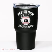 Senior Mom The Final Inning Baseball Mom Women Tumbler thumb 0