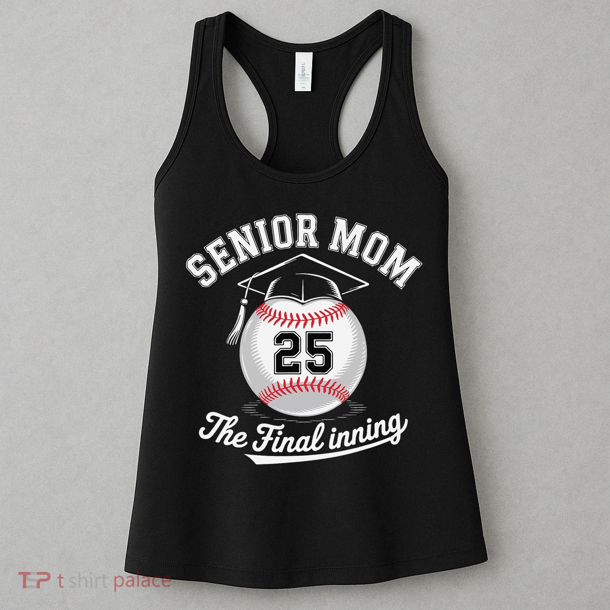 Senior Mom The Final Inning Baseball Mom Women Women's Tank Top