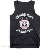 Senior Mom The Final Inning Baseball Mom Women Tank Top thumb 0