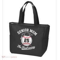 Senior Mom The Final Inning Baseball Mom Women Tote Bag thumb 3