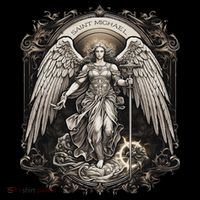 St Michael The Archangel Catholic Saint Religious T-Shirt thumb 7