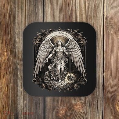 St Michael The Archangel Catholic Saint Religious Coaster