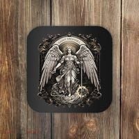 St Michael The Archangel Catholic Saint Religious Coaster thumb 0