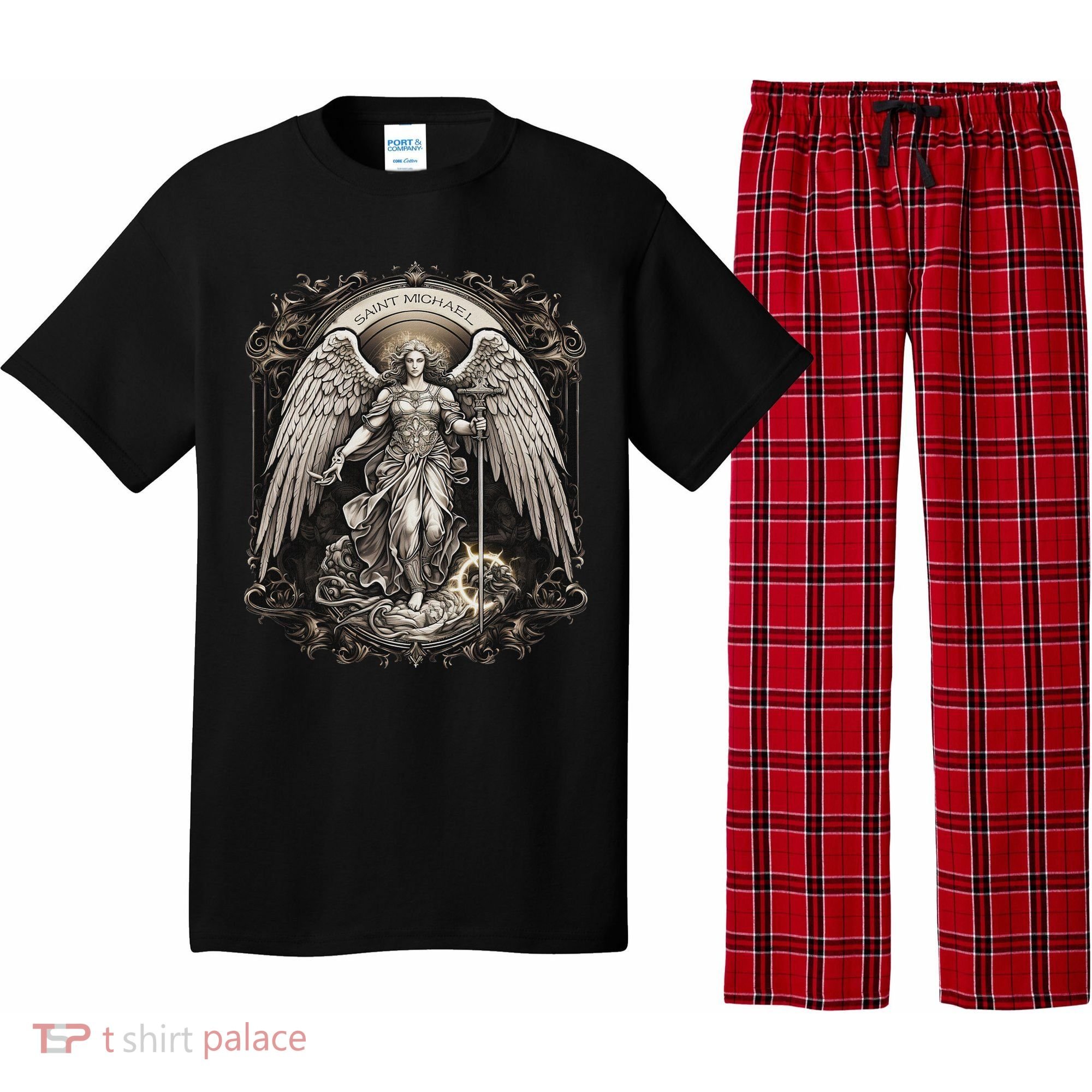 St Michael The Archangel Catholic Saint Religious Pajama Set