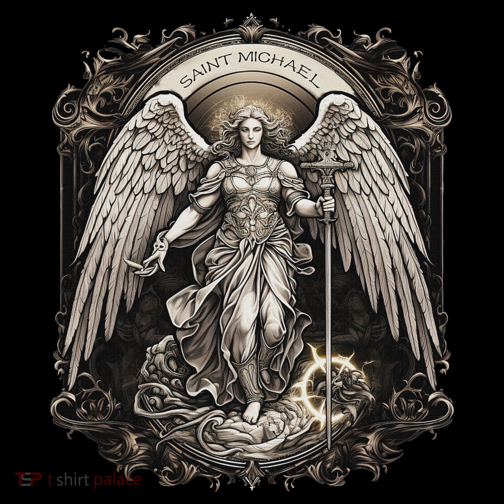 St Michael The Archangel Catholic Saint Religious Women's Hoodie