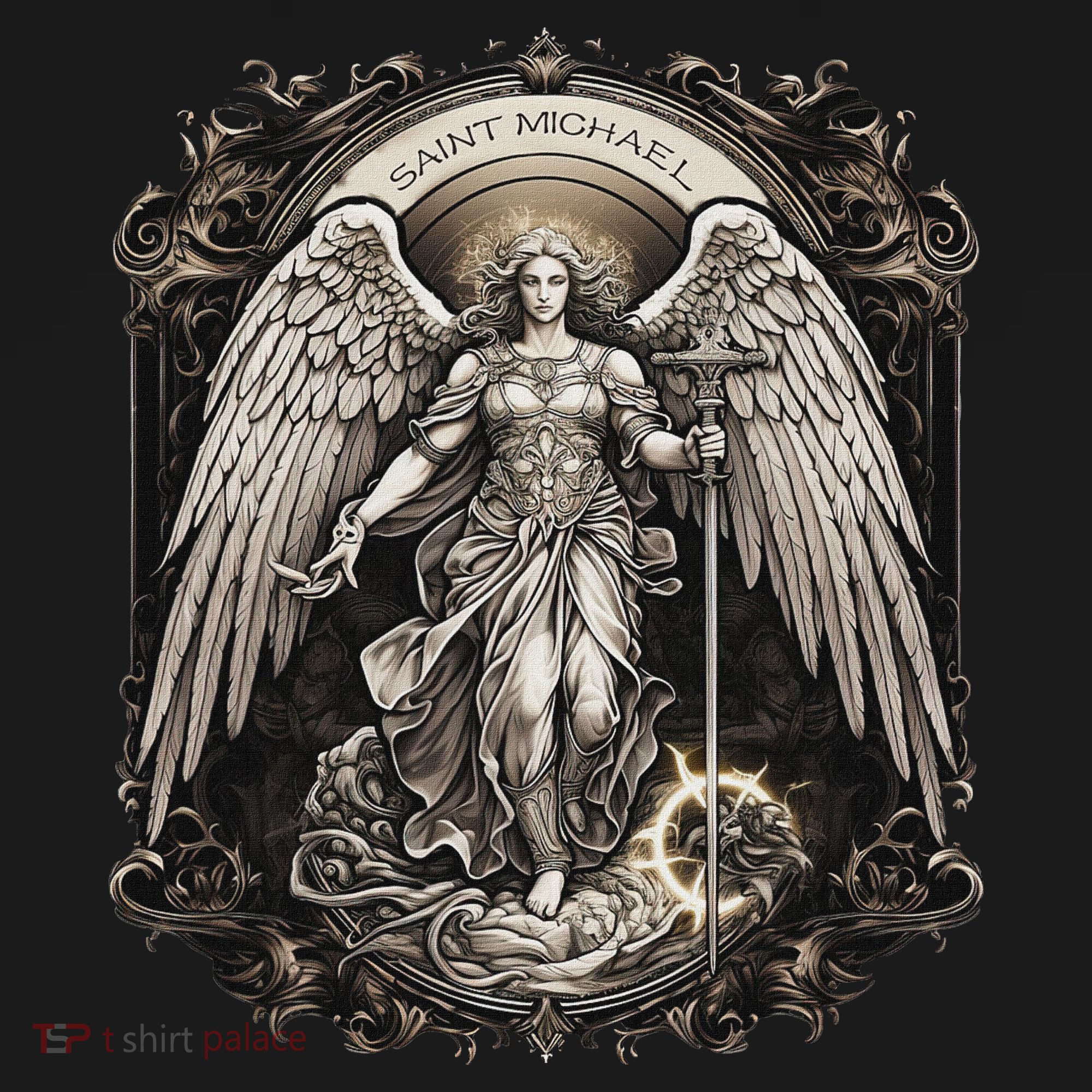 St Michael The Archangel Catholic Saint Religious Mousepad