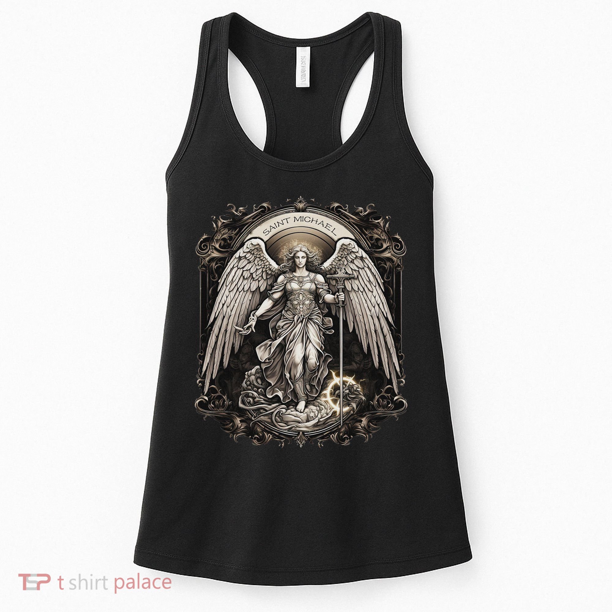St Michael The Archangel Catholic Saint Religious Women's Tank Top