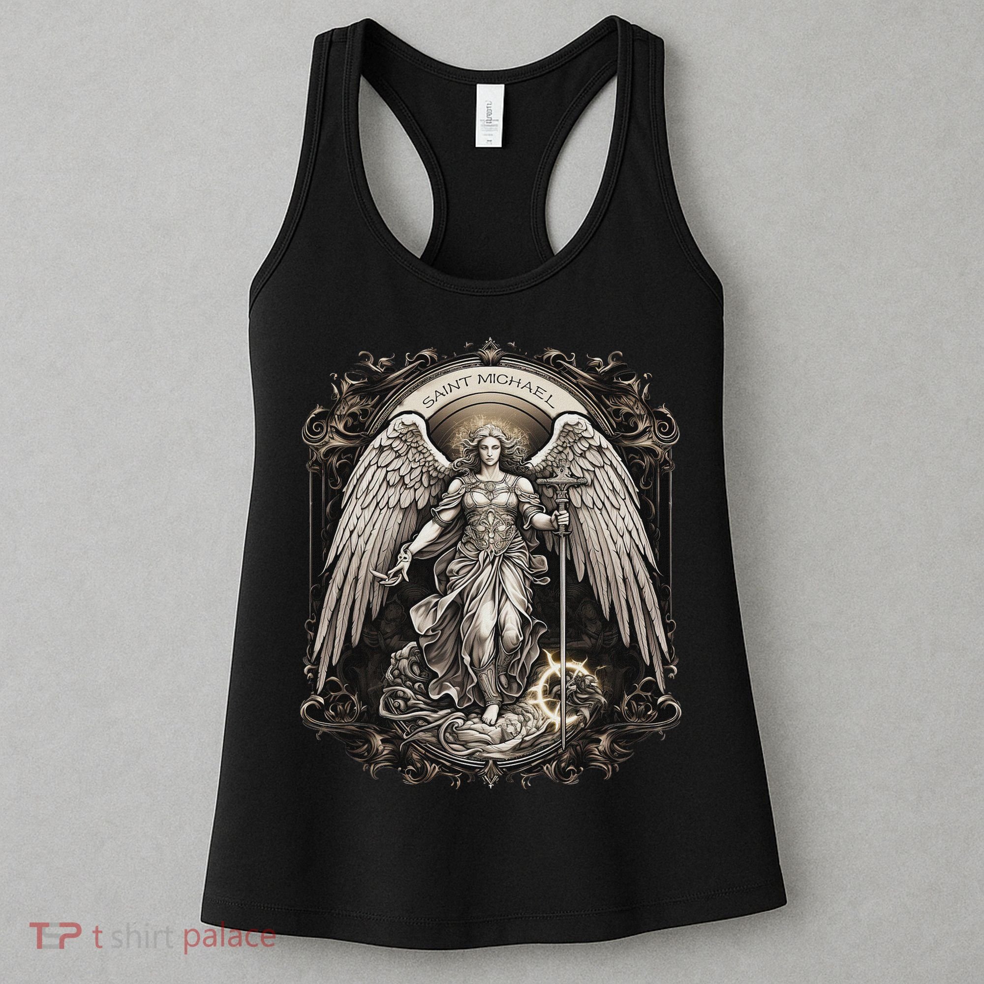 St Michael The Archangel Catholic Saint Religious Women's Tank Top
