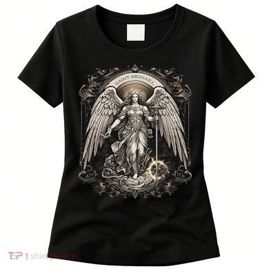 St Michael The Archangel Catholic Saint Religious Women's T-Shirt