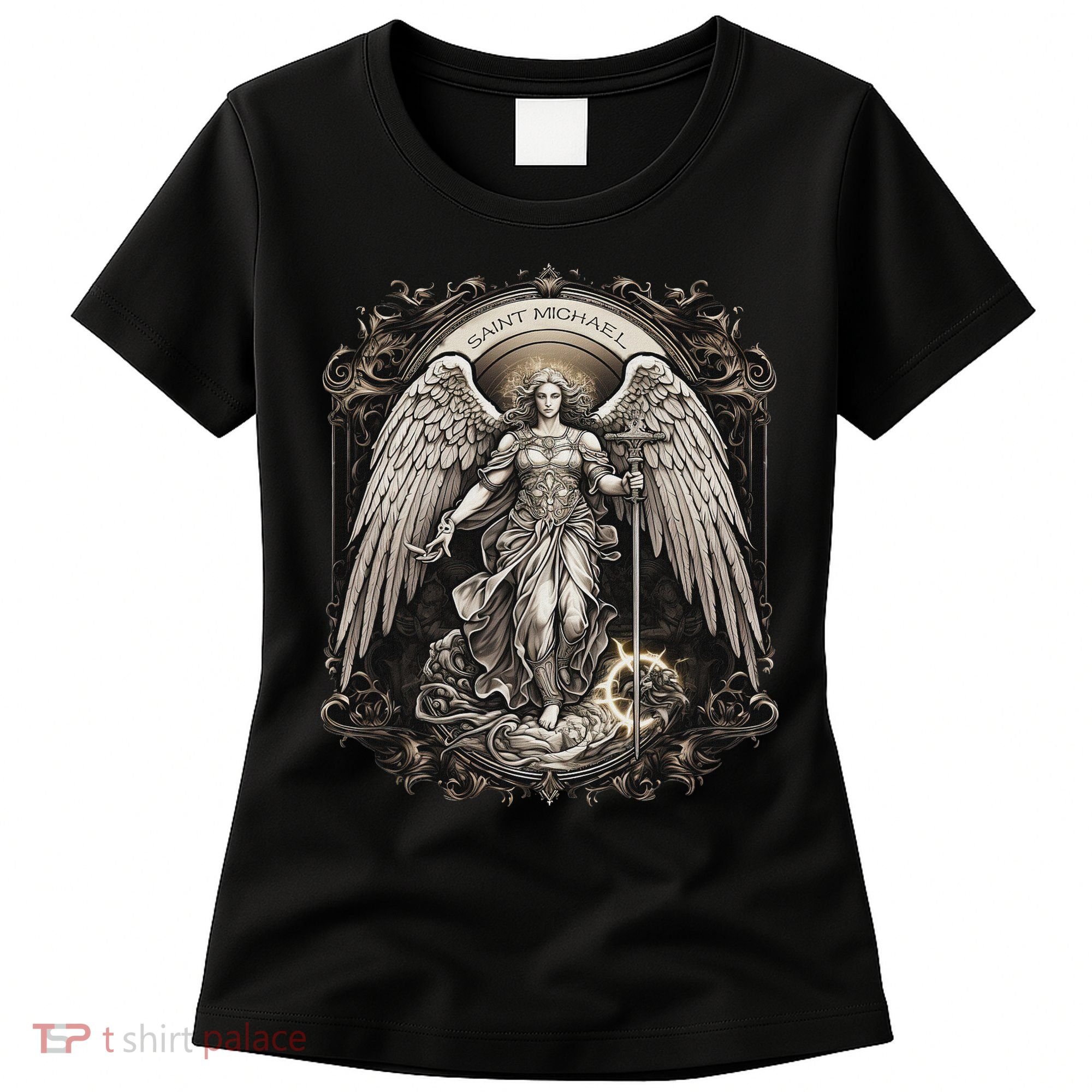 St Michael The Archangel Catholic Saint Religious Women's T-Shirt
