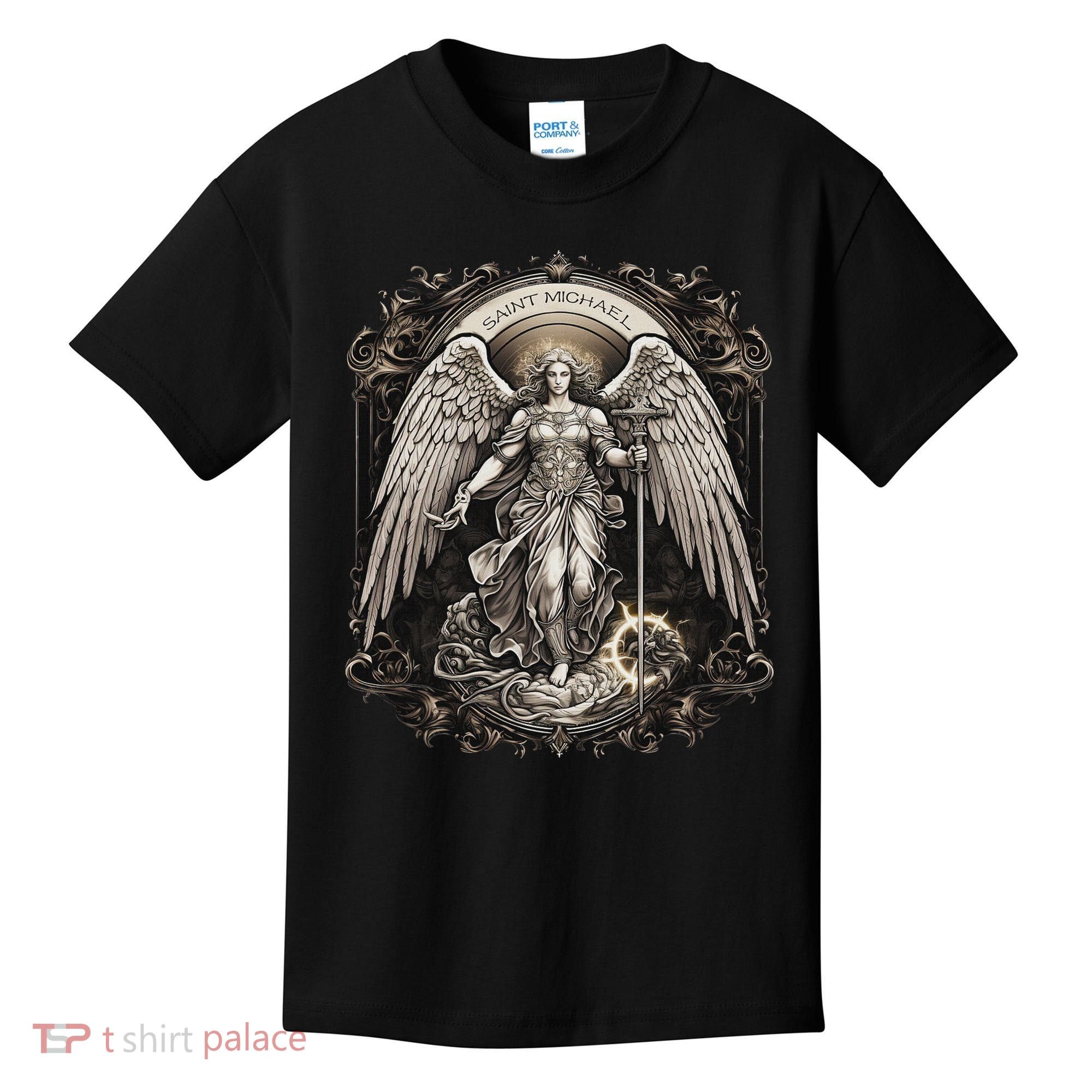 St Michael The Archangel Catholic Saint Religious Kids T-Shirt