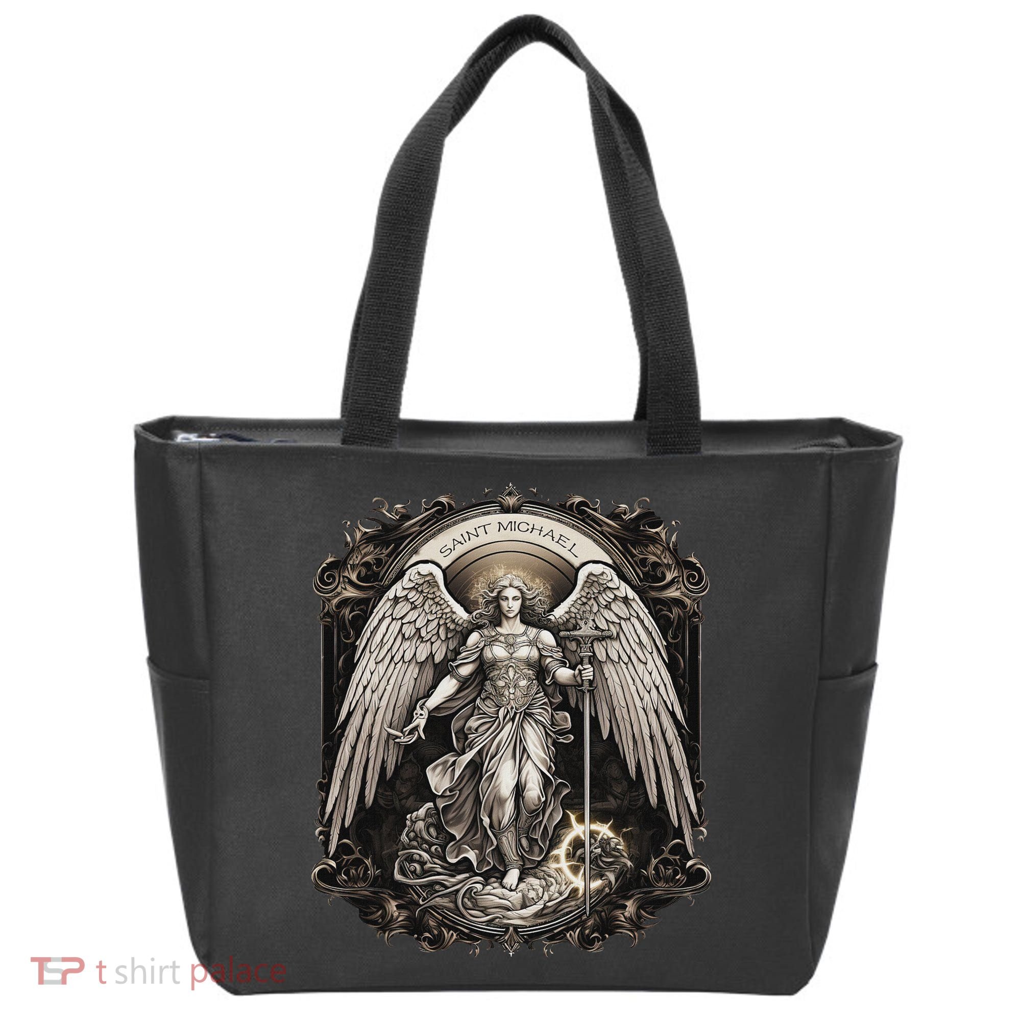 St Michael The Archangel Catholic Saint Religious Tote Bag