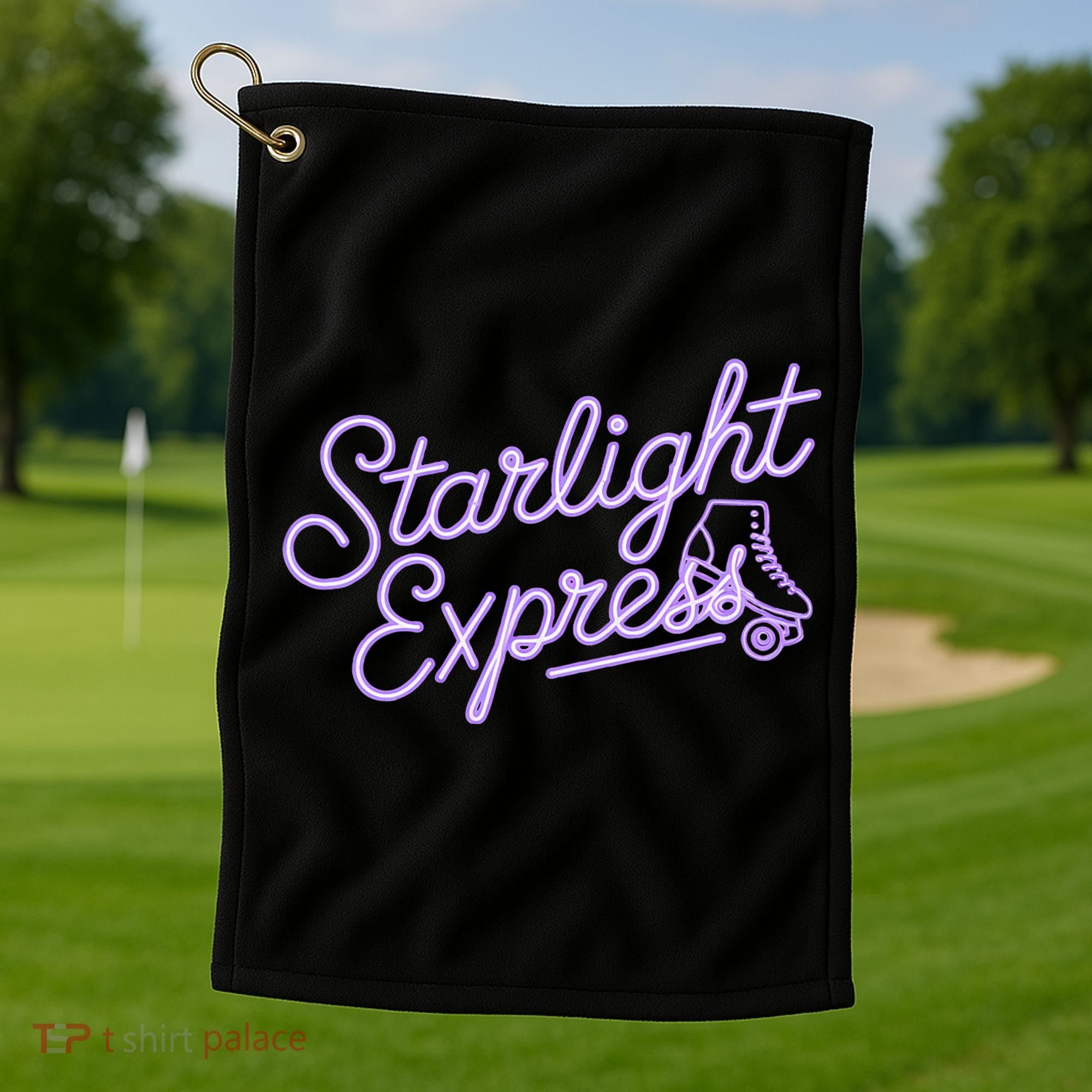 Starlight Musical Theater Express Broadway Theatre Golf Towel