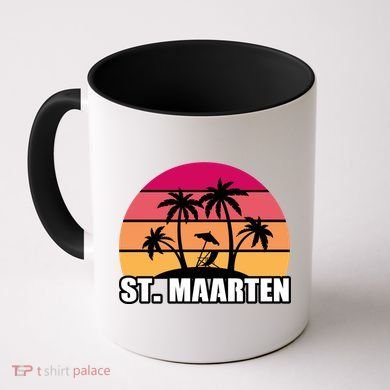 St Maarten Travel Vacation Souvenir Gift Coffee Mug