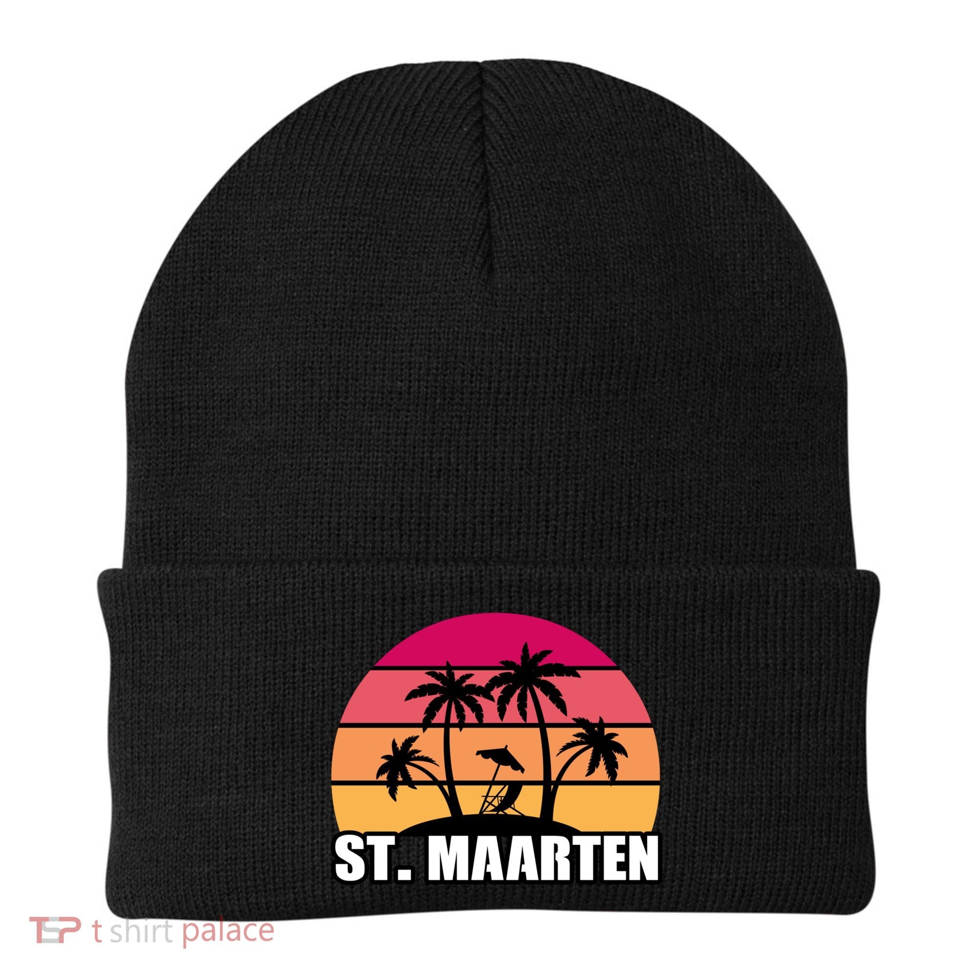 St Maarten Travel Vacation Souvenir Gift Beanie