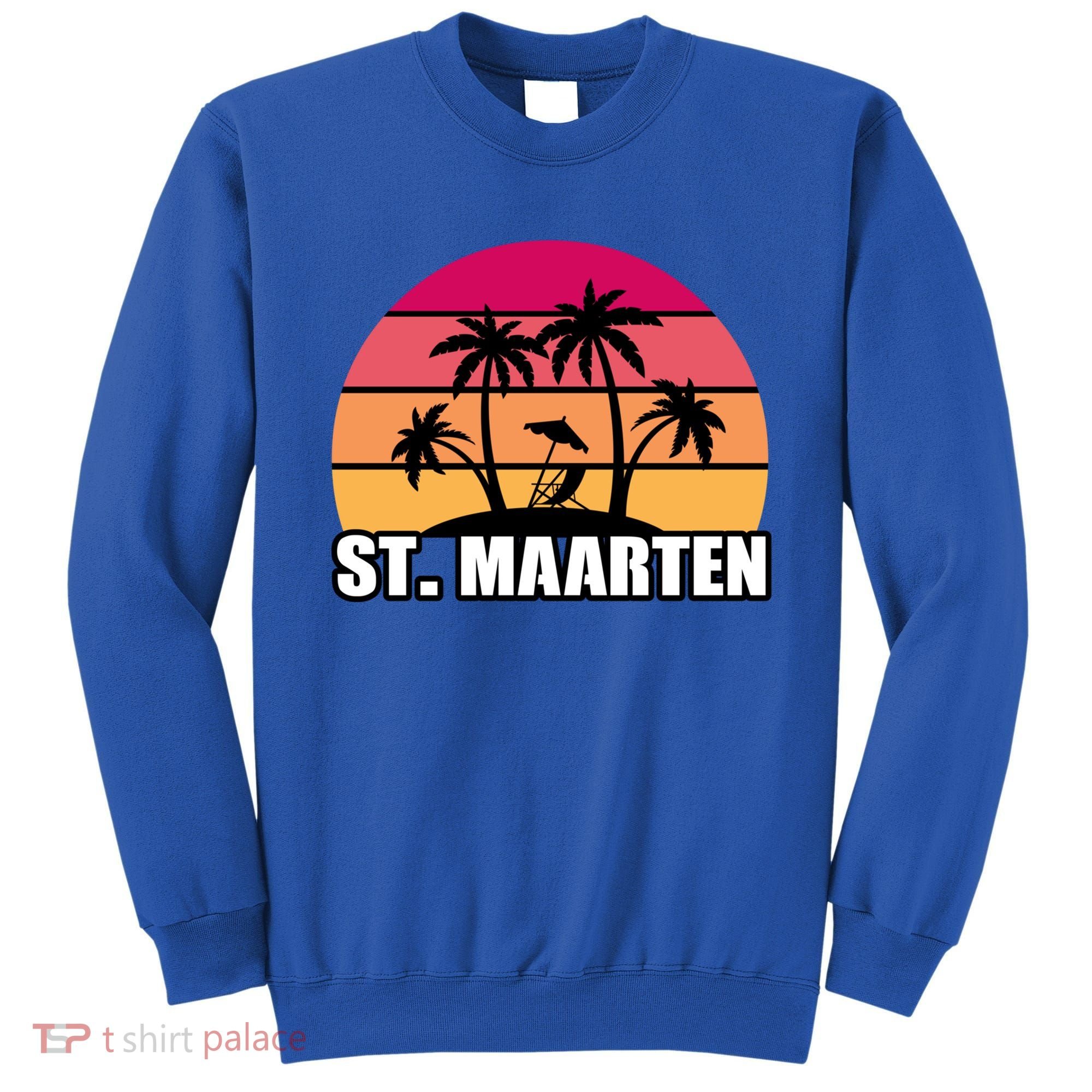 St Maarten Travel Vacation Souvenir Gift Sweatshirt