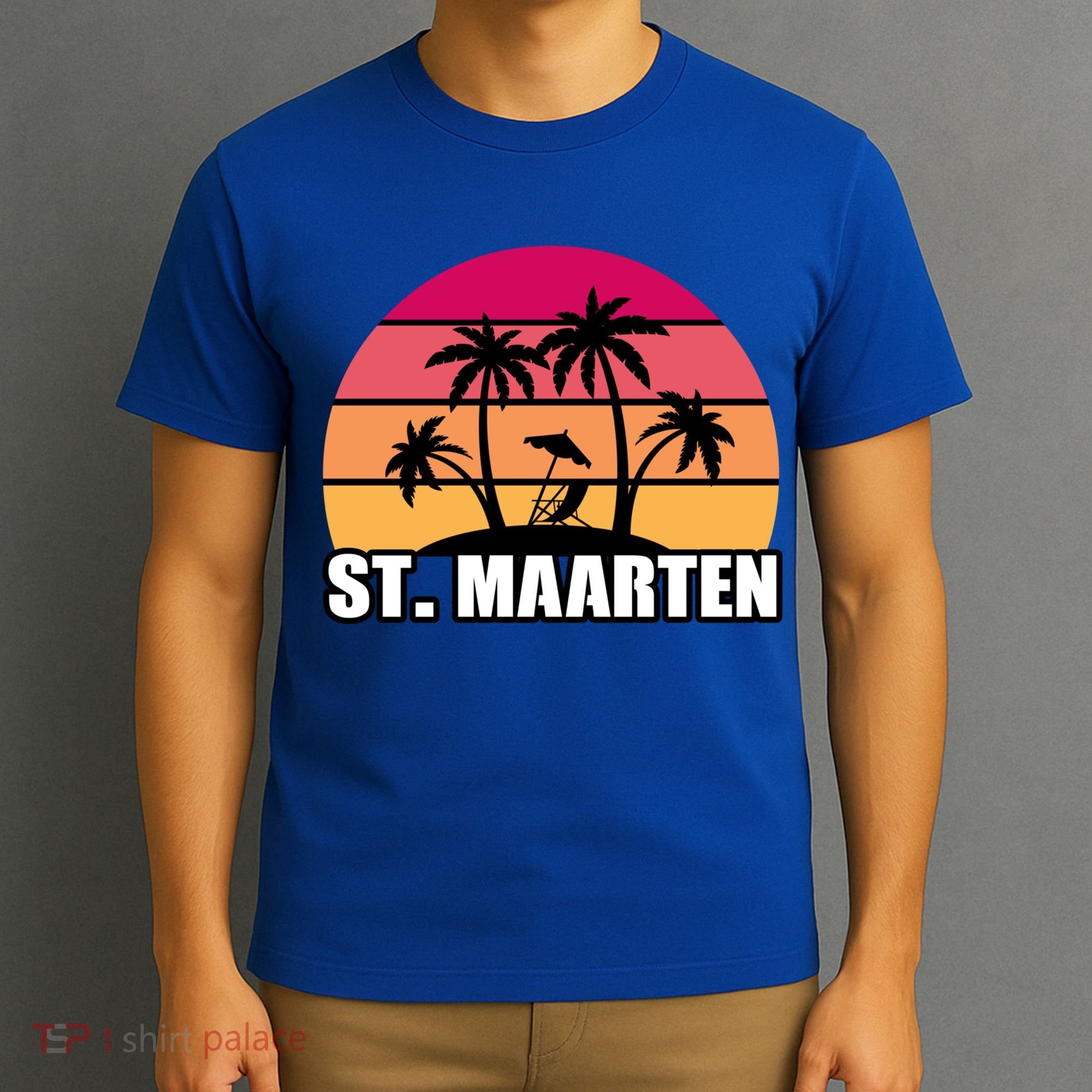 St Maarten Travel Vacation Souvenir Gift T-Shirt