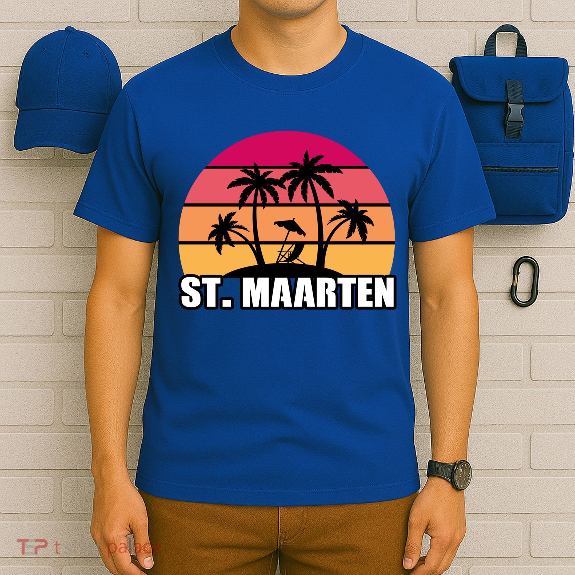 St Maarten Travel Vacation Souvenir Gift T-Shirt