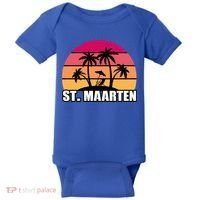 St Maarten Travel Vacation Souvenir Gift Baby Bodysuit thumb 0