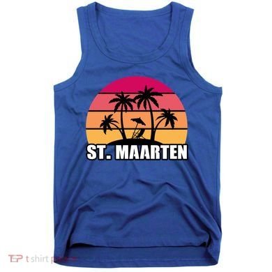 St Maarten Travel Vacation Souvenir Gift Tank Top