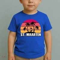St Maarten Travel Vacation Souvenir Gift Toddler T-Shirt thumb 2
