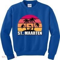 St Maarten Travel Vacation Souvenir Gift Kids Sweatshirt thumb 0