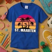St Maarten Travel Vacation Souvenir Gift Kids T-Shirt thumb 3
