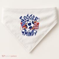 Soccer Mind USA USA-Made Doggie Bandana thumb 0