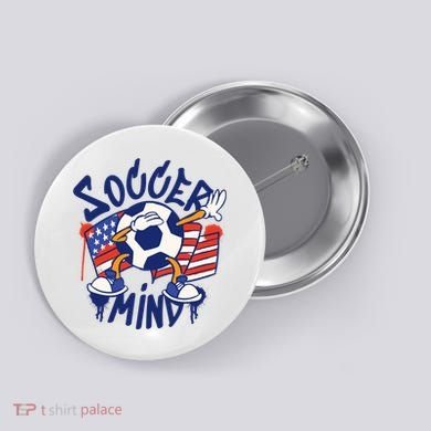 Soccer Mind USA Button