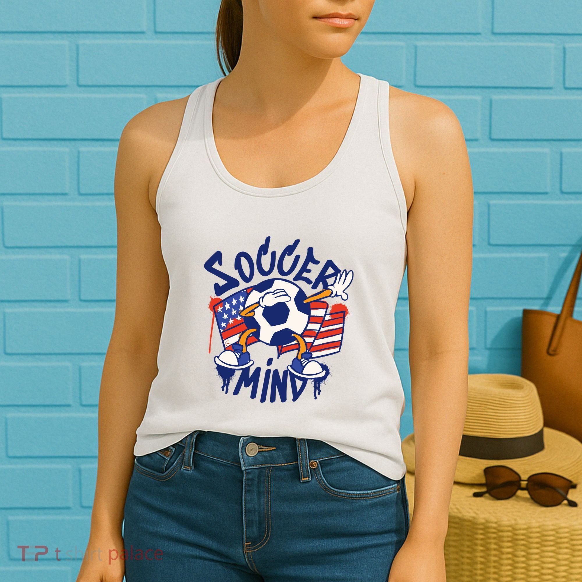 Soccer Mind USA Women's Tank Top