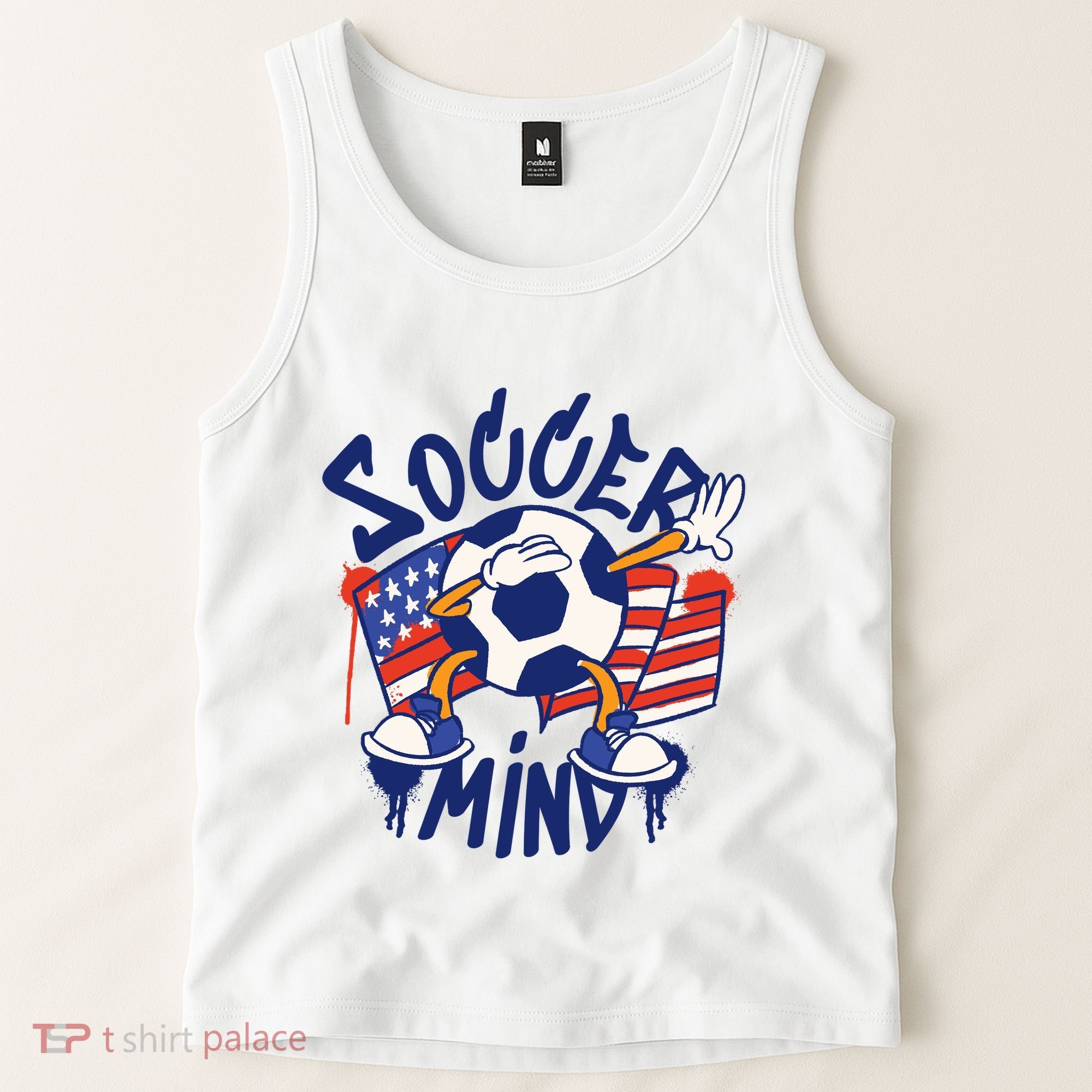 Soccer Mind USA Tank Top