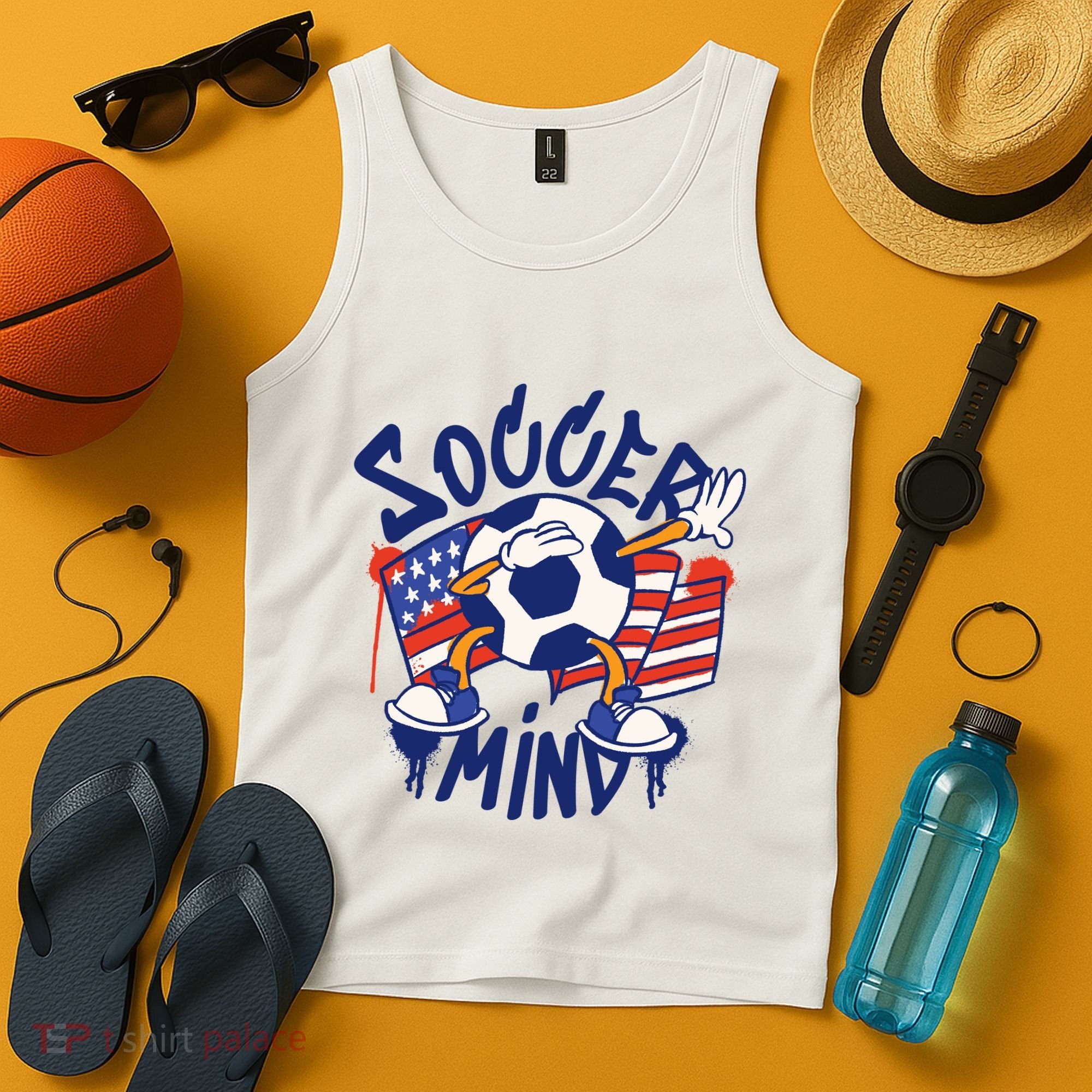 Soccer Mind USA Tank Top