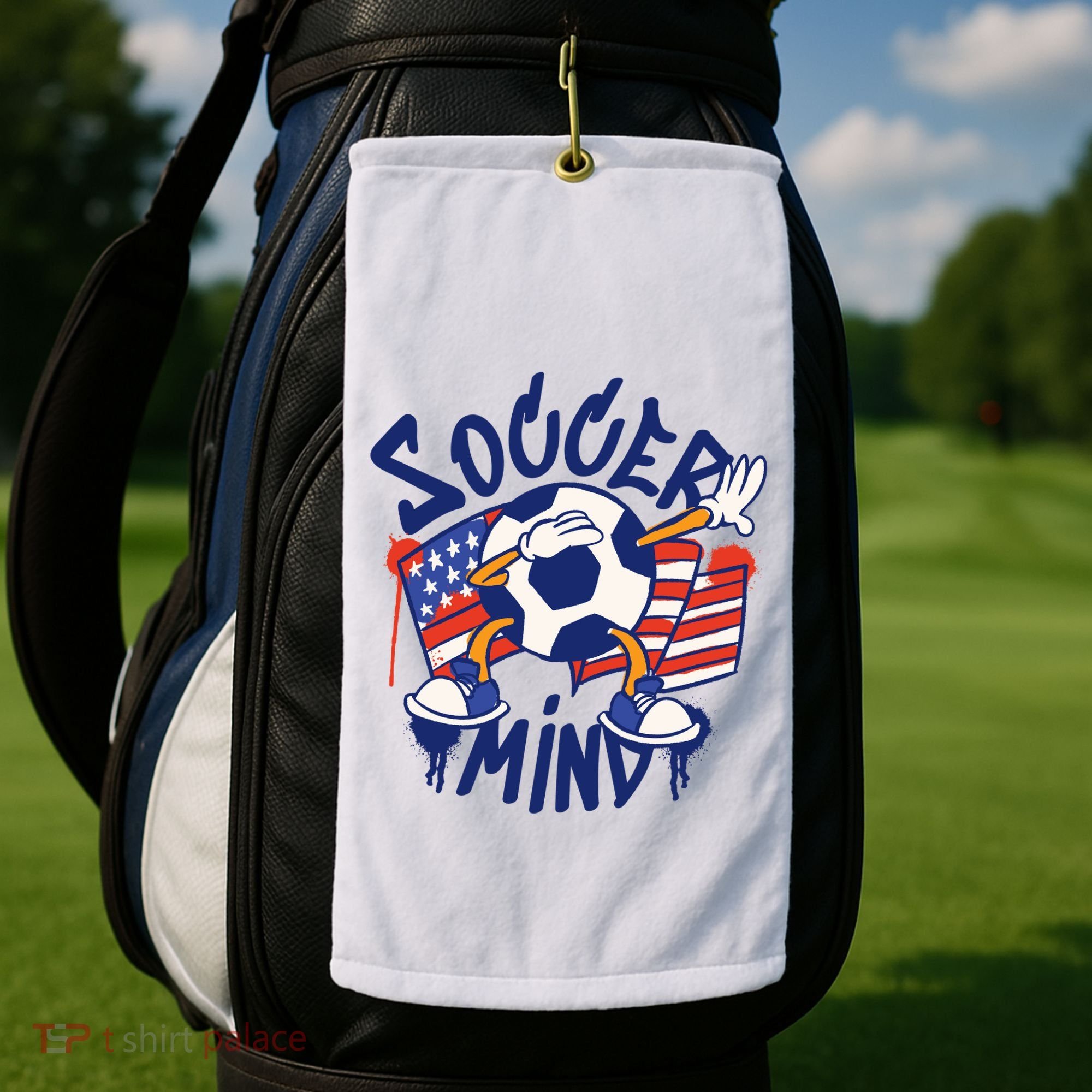 Soccer Mind USA Golf Towel