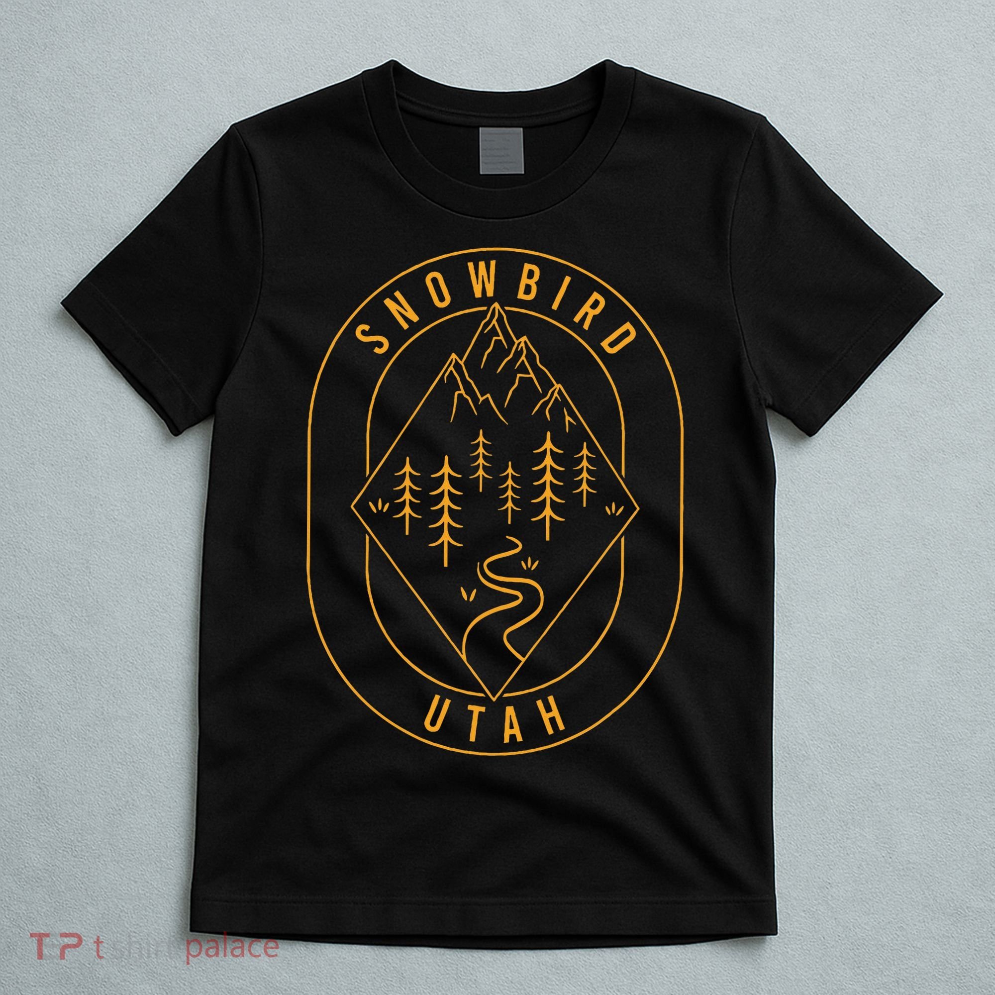 Snowbird Mountains Utah Hiking Outdoors T-Shirt