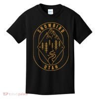 Snowbird Mountains Utah Hiking Outdoors Kids T-Shirt thumb 0