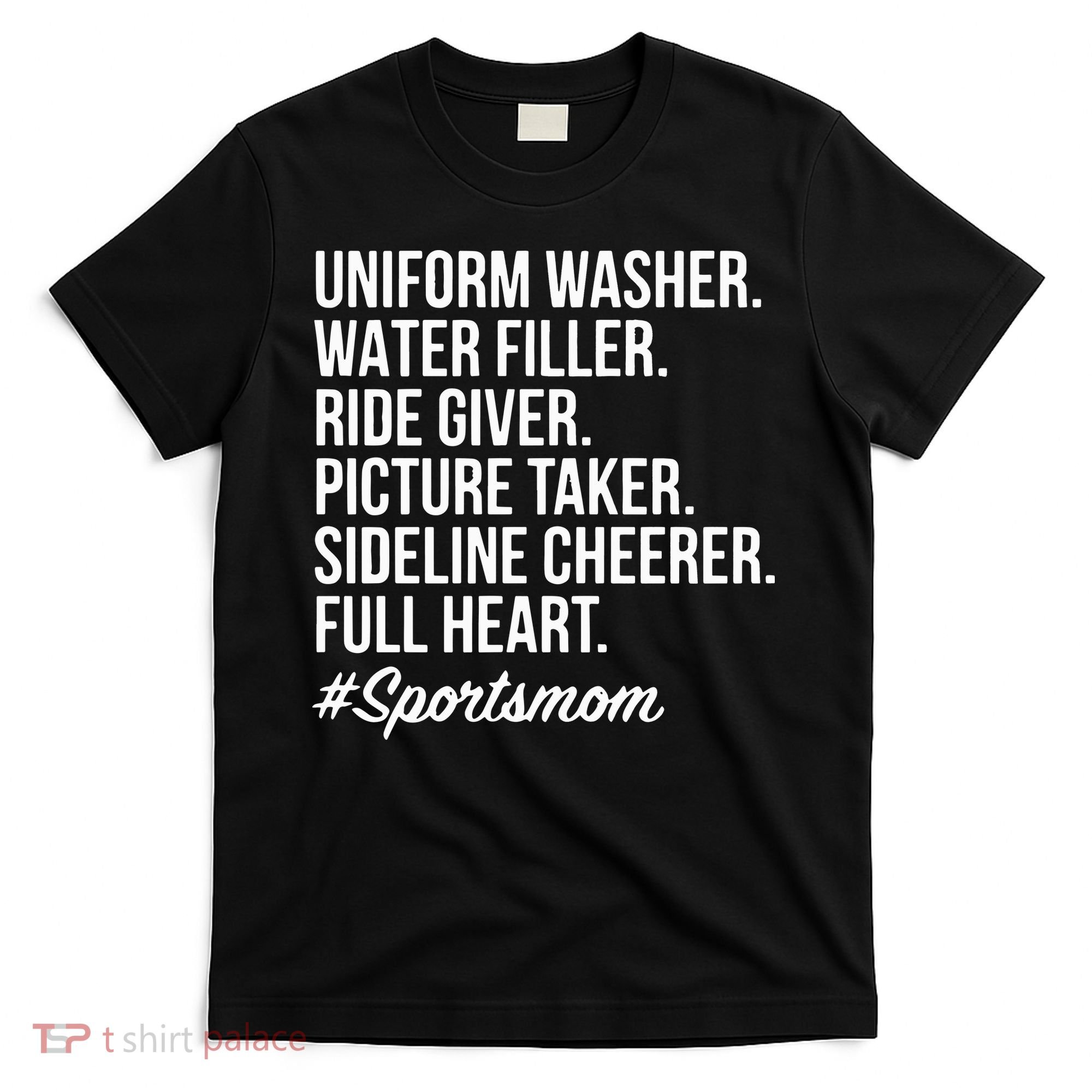 Sports Mom Uniform Washer Water Filler Baseball Mom T-Shirt