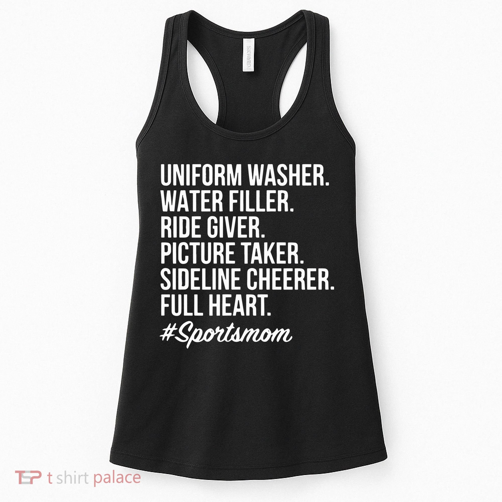 Sports Mom Uniform Washer Water Filler Baseball Mom Women's Tank Top