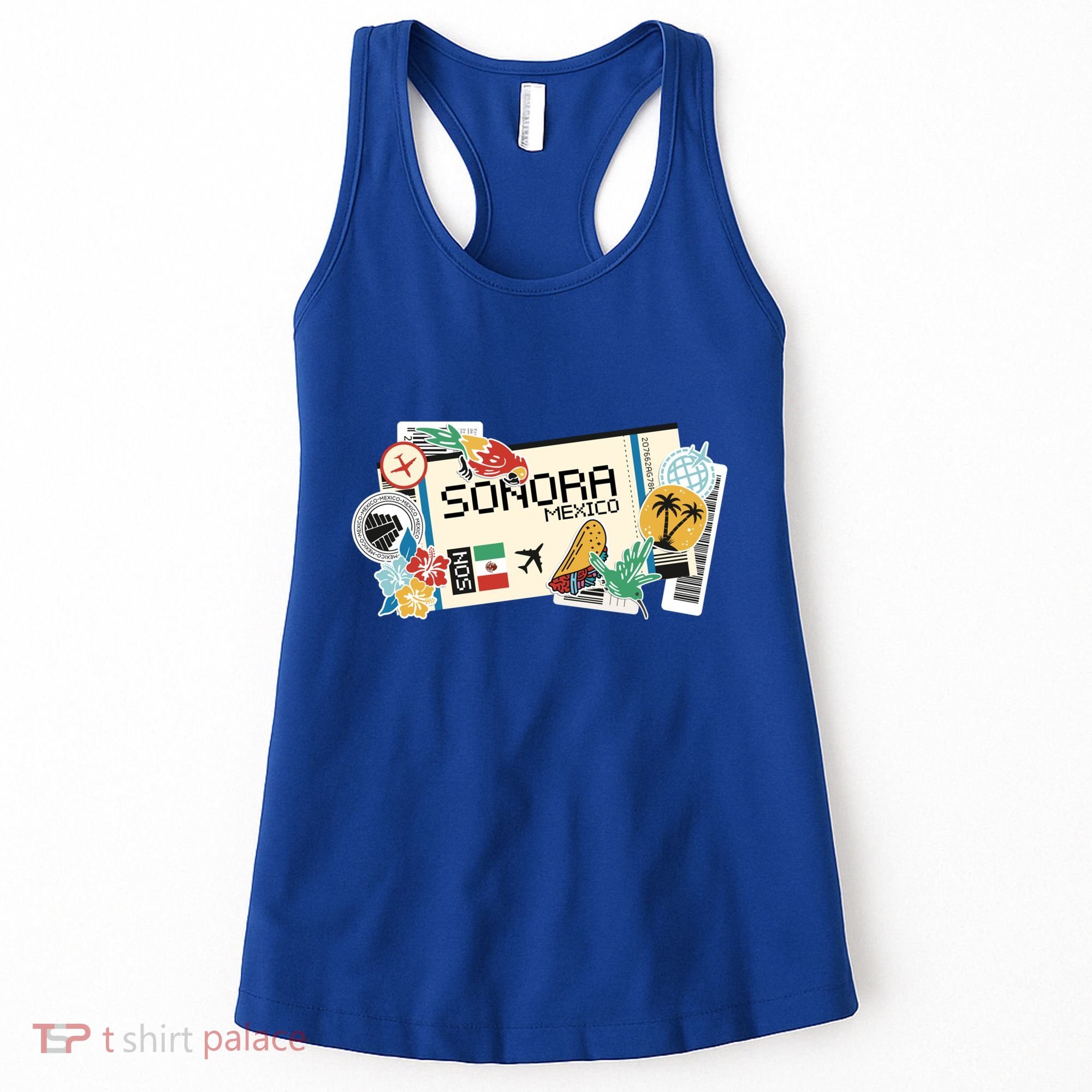 Sonora Mexican Vacation Holidays Estado De Sonora Mexico Funny Gift Women's Tank Top
