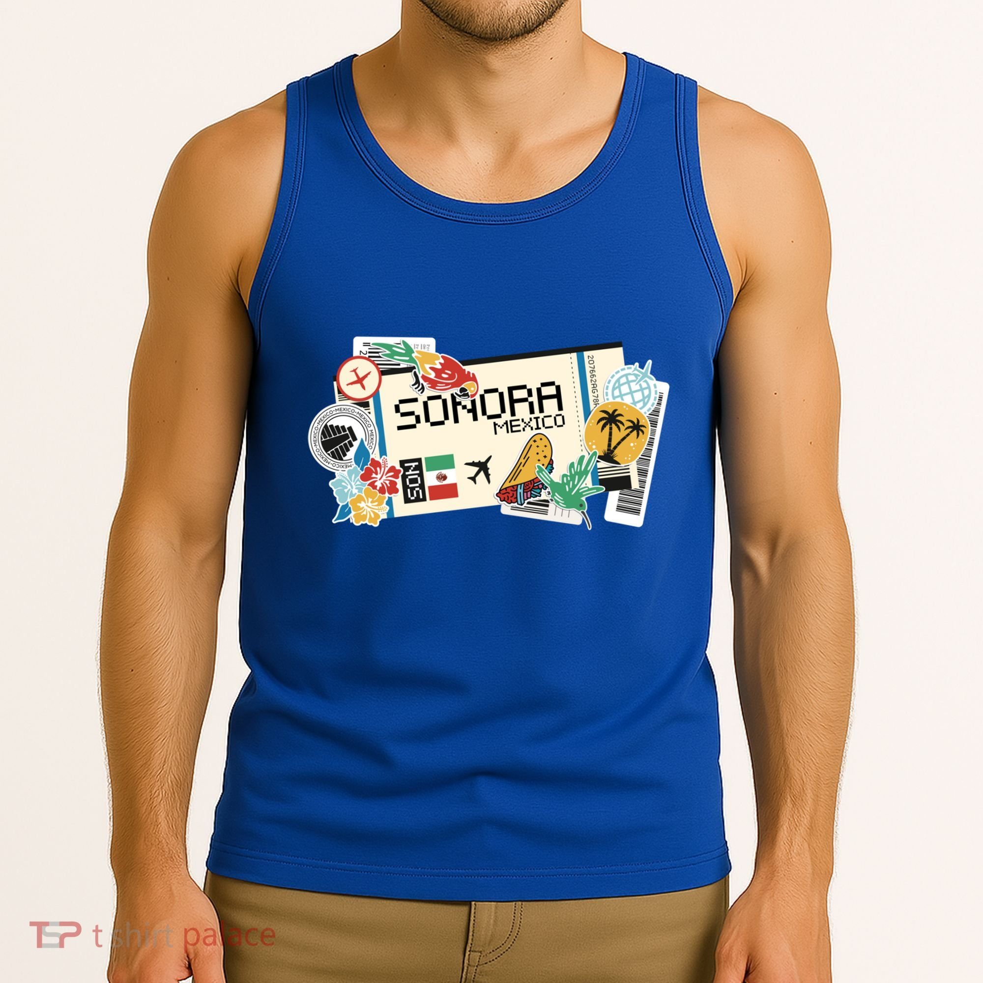 Sonora Mexican Vacation Holidays Estado De Sonora Mexico Funny Gift Tank Top