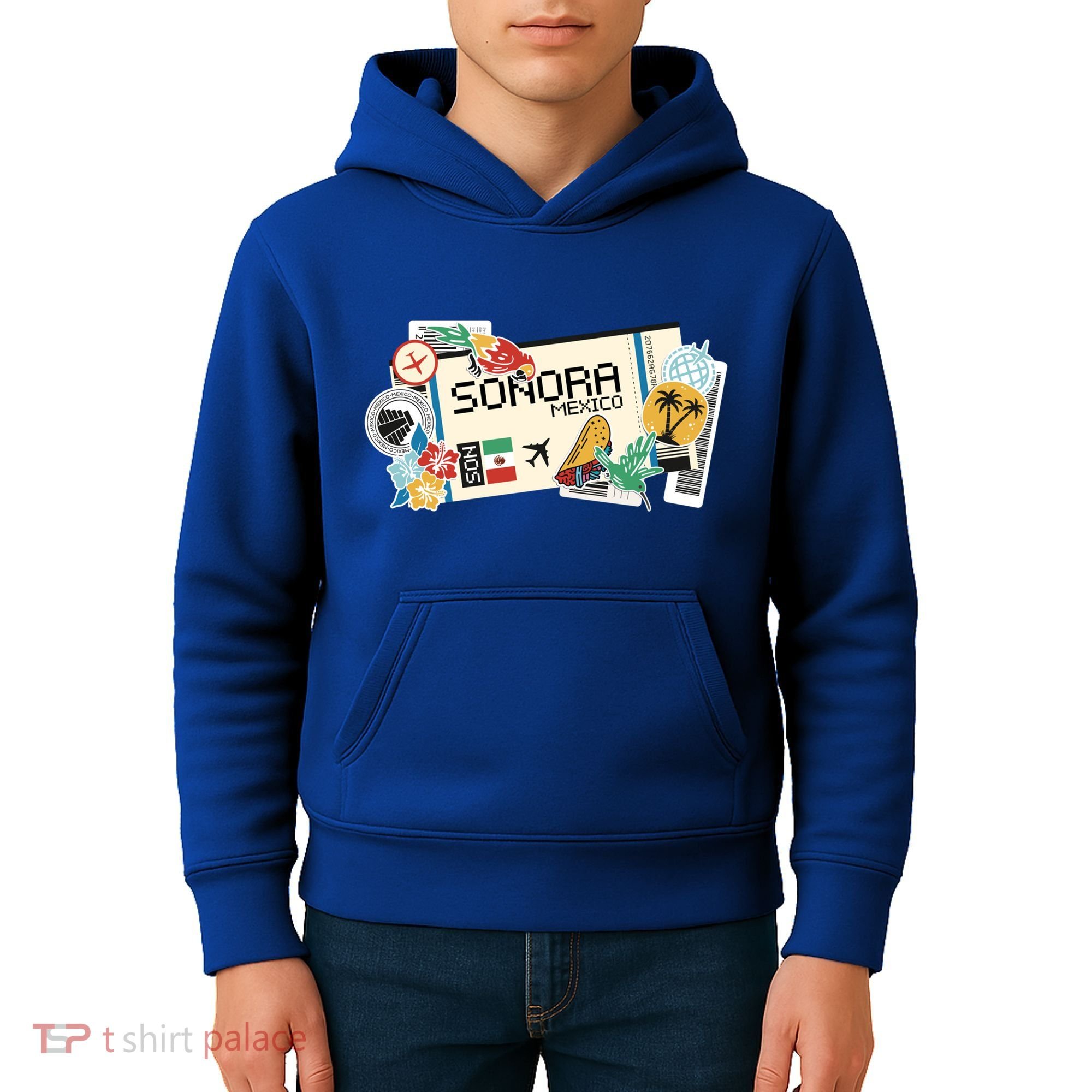 Sonora Mexican Vacation Holidays Estado De Sonora Mexico Funny Gift Kids Hoodie