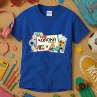 Sonora Mexican Vacation Holidays Estado De Sonora Mexico Funny Gift Kids T-Shirt thumb 3