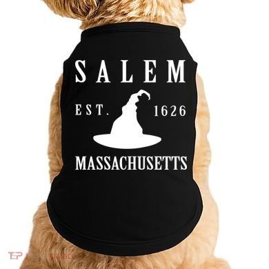 Salem Massachusetts Witch Gift Doggie Tank