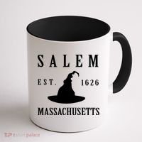Salem Massachusetts Witch Gift Coffee Mug thumb 1
