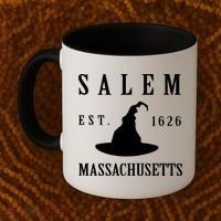 Salem Massachusetts Witch Gift Coffee Mug thumb 2