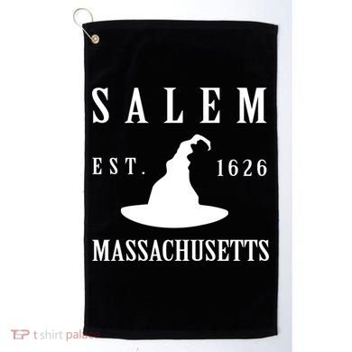 Salem Massachusetts Witch Gift Golf Towel