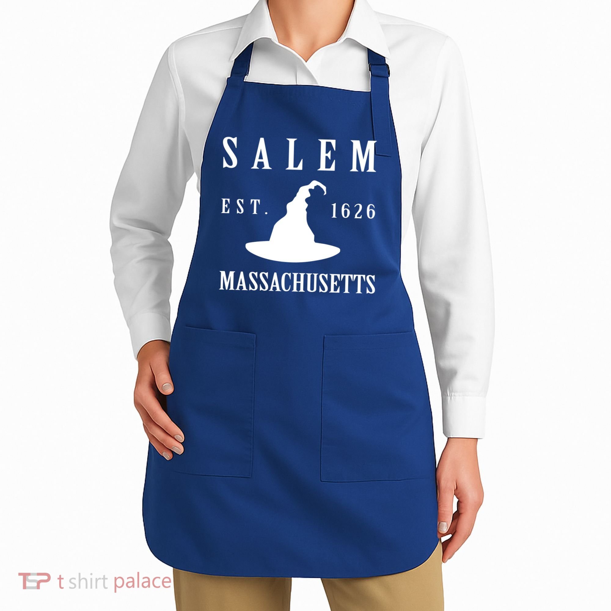 Salem Massachusetts Witch Gift Apron